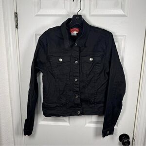 Women's Black‎ Denim Jacket